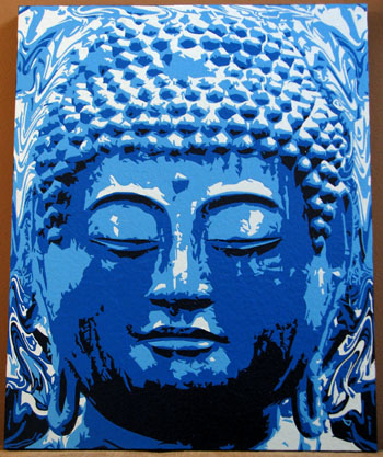 Blue Buddha