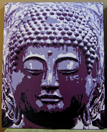 Purple Buddha