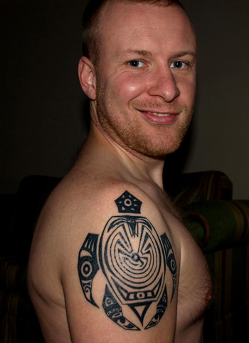 Jan's Turtle Tattoo In November 2009 a young man from the Czech Republic 